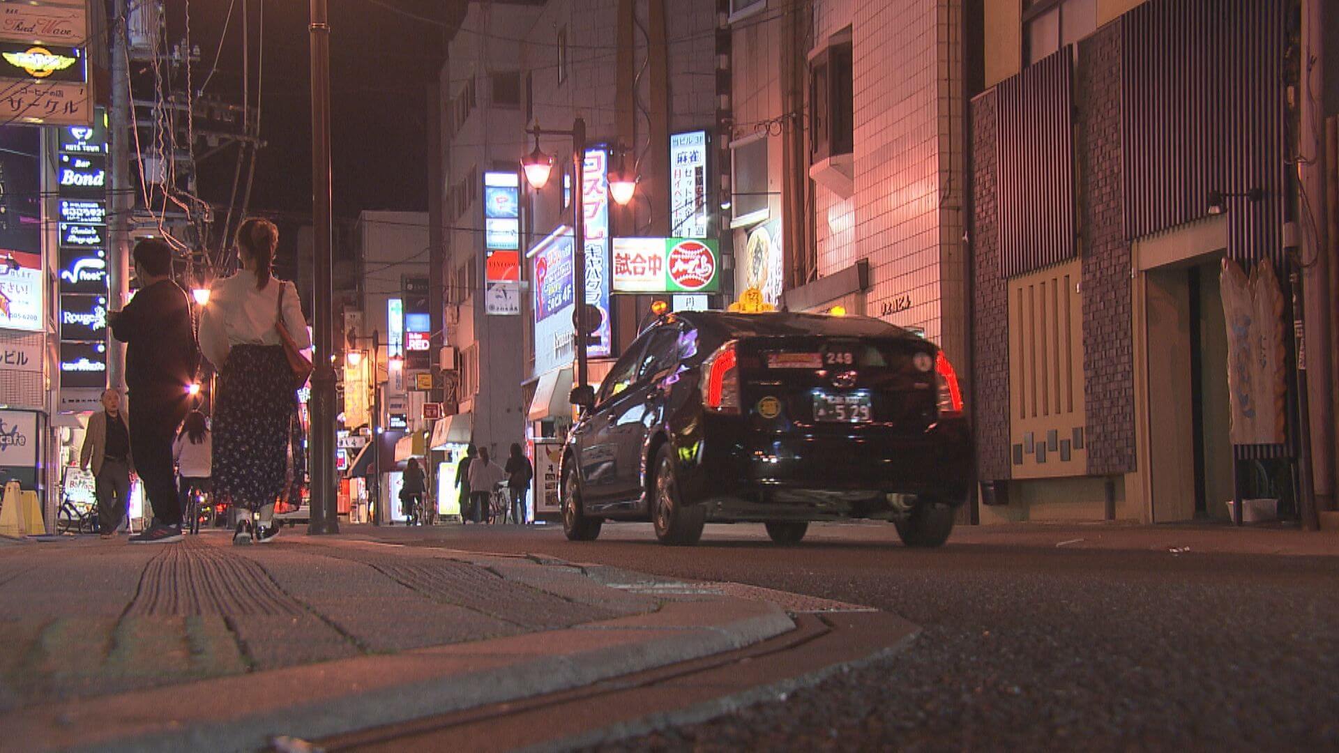 時短要請期間へ　広島市中心部の歓楽街