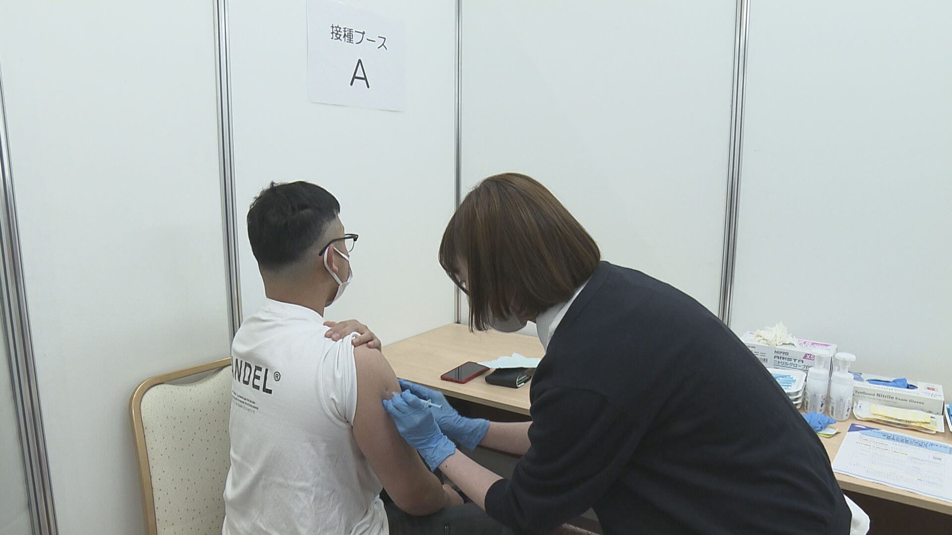 県内で最も早く　広島大学で３回目の職域接種