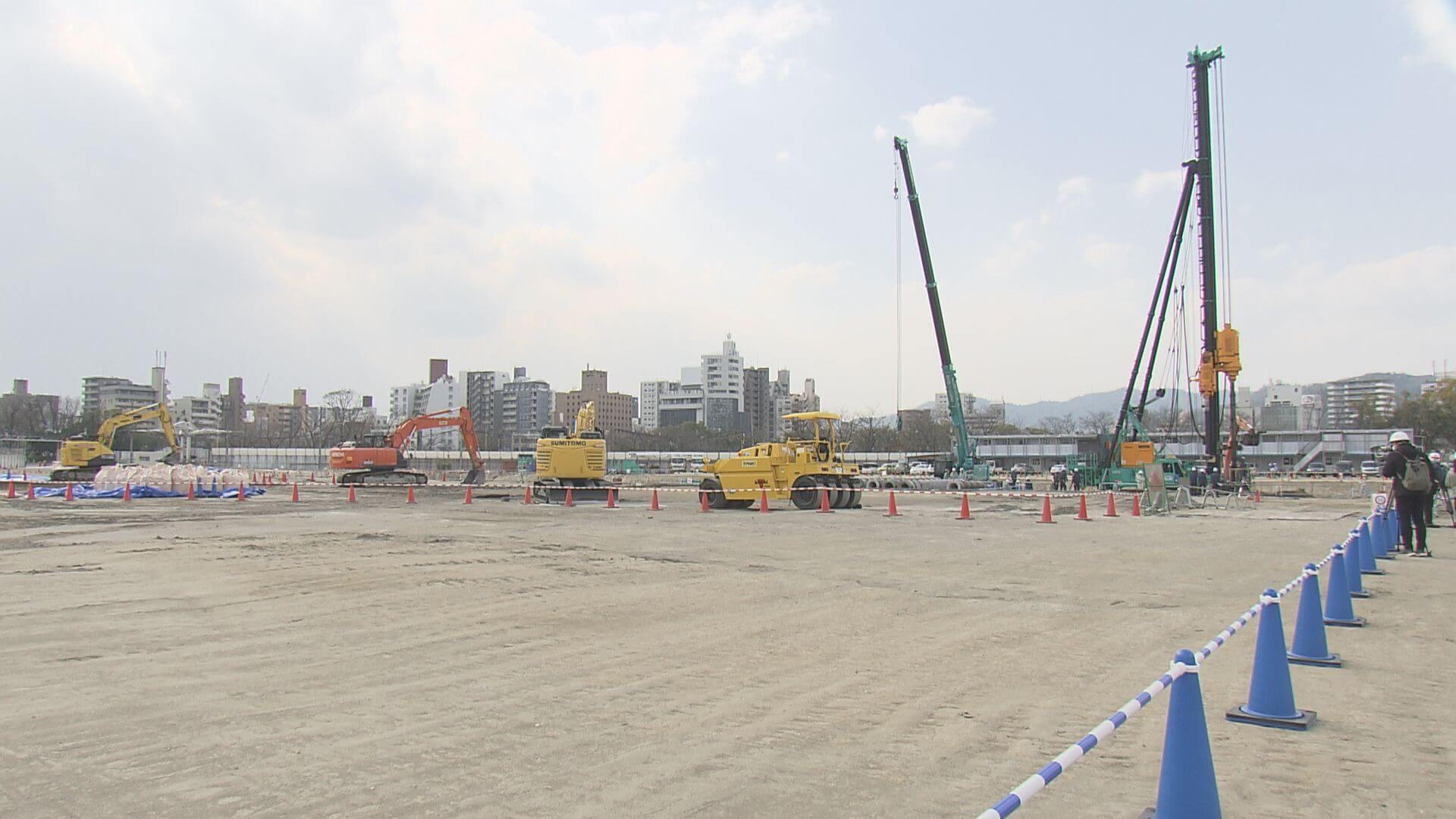 新サッカースタジアム 建設工事始まる 広島 ニュース 報道 Home広島ホームテレビ