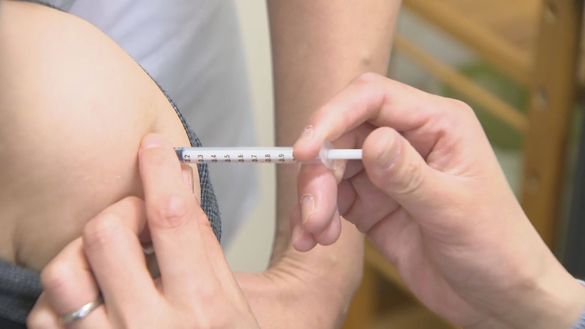 県内で初めて　小児用ワクチン接種　三原市で開始