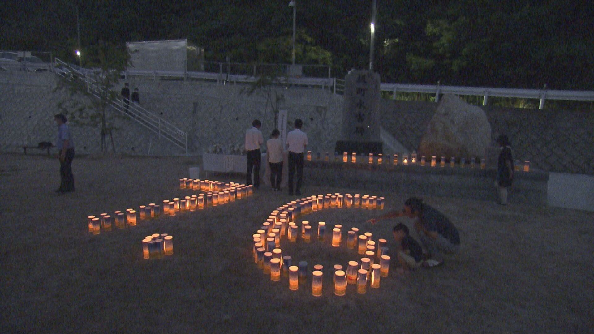願い込め風船やキャンドル　西日本豪雨４年　各地で祈り　広島
