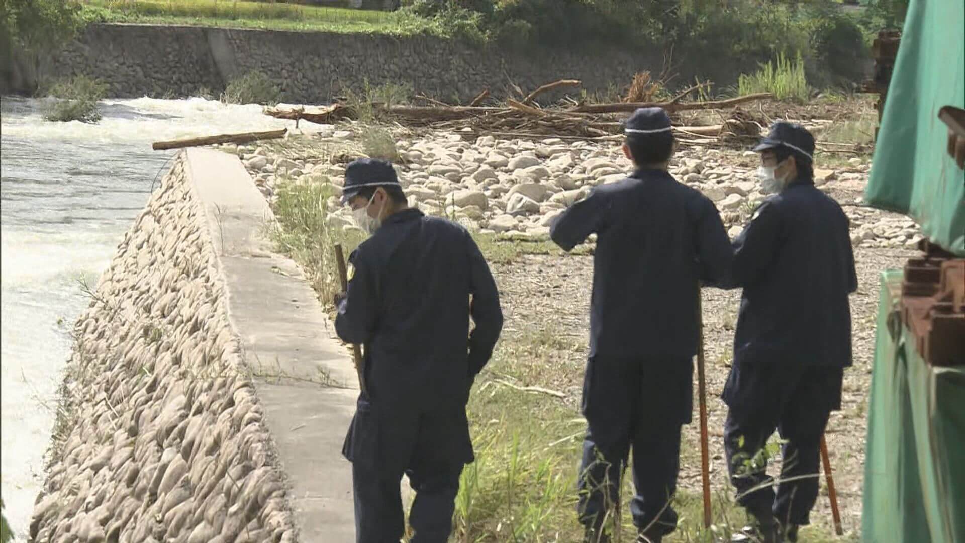 台風１４号　一夜明け不明者捜索　交通影響続く　広島