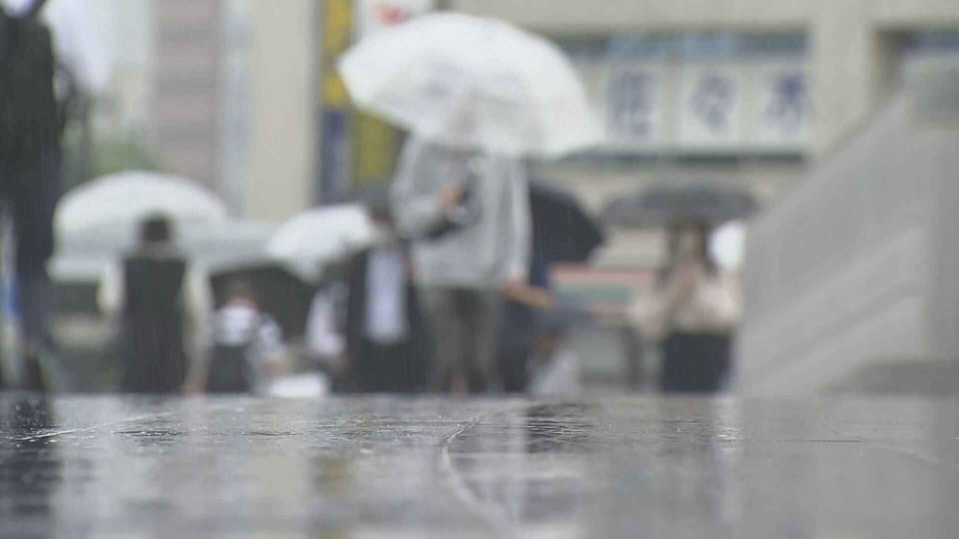 引き続き警戒を…未明に強い雨 ピーク過ぎる　広島