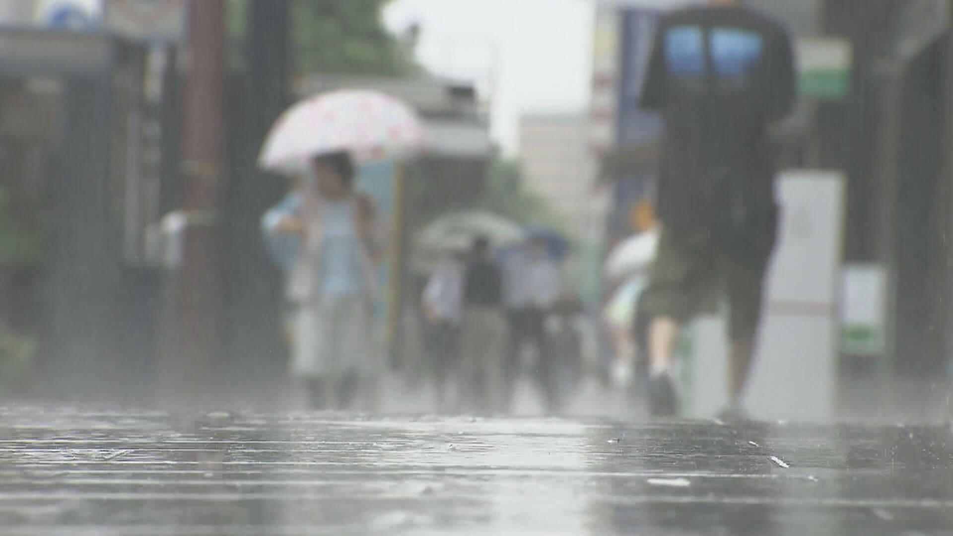 県内で雨続く　土砂災害に警戒　高校野球は中止　広島