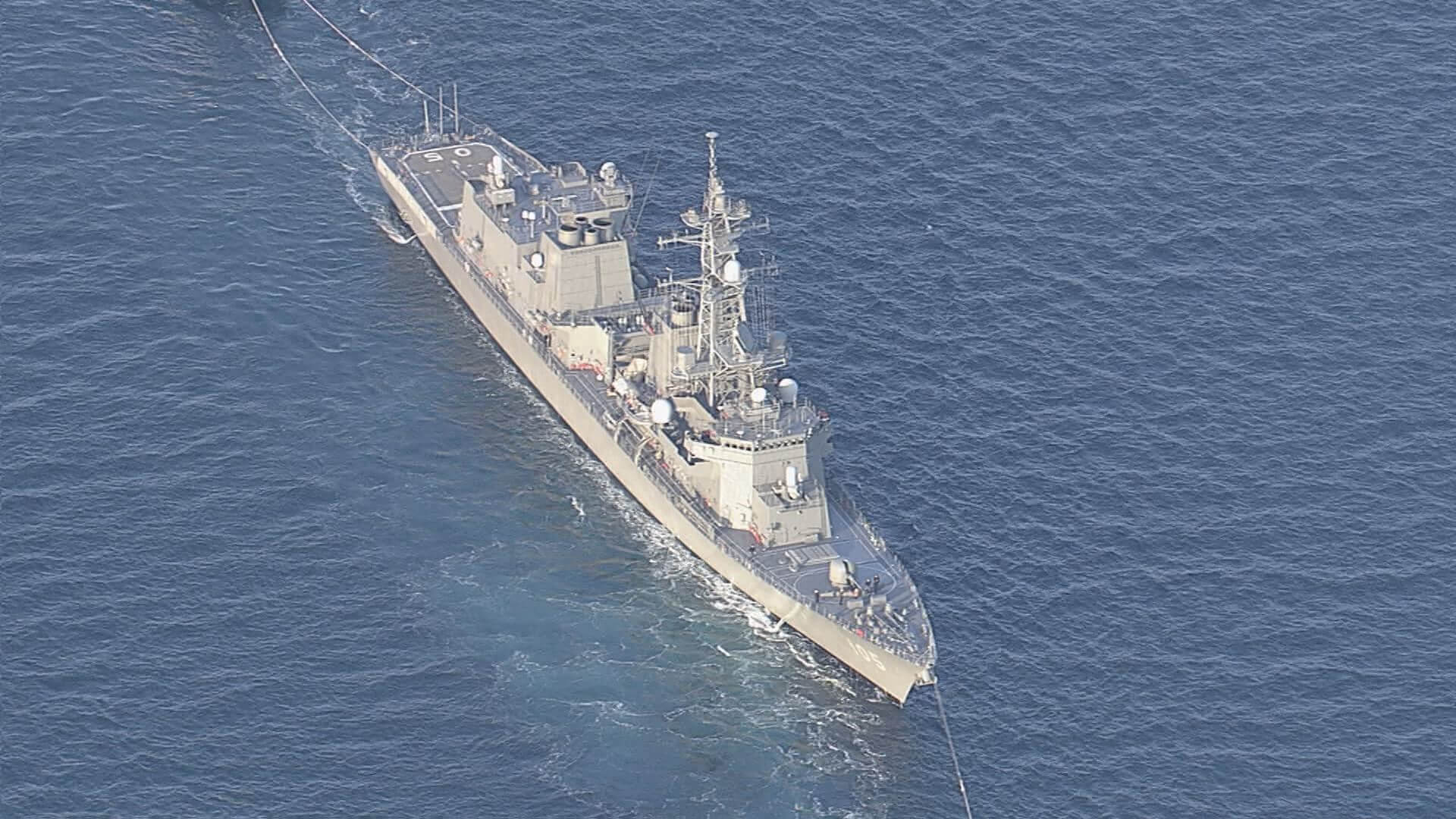 護衛艦「いなづま」艦長ら３人を書類送検　山口県沖で航行不能