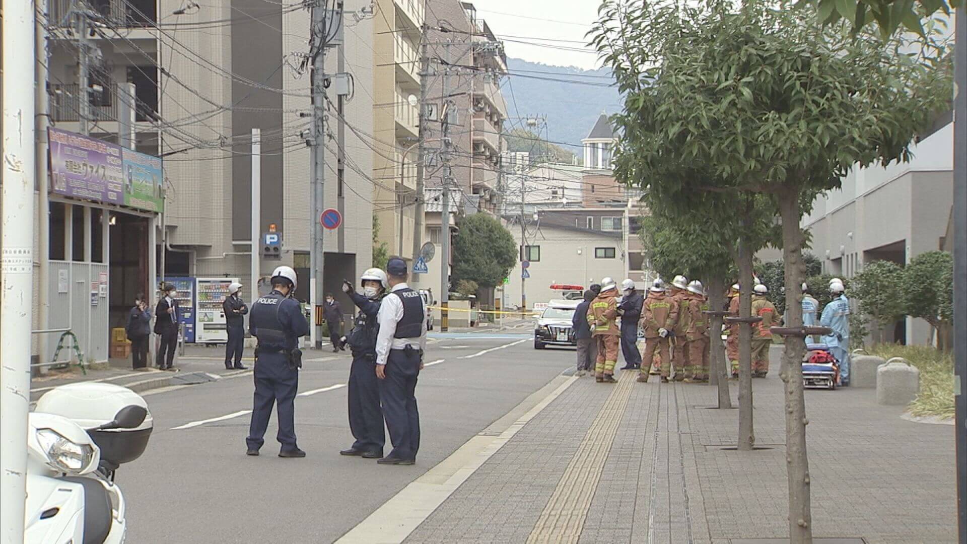 “砲弾のようなもの”発見で一時騒然　広島市東区