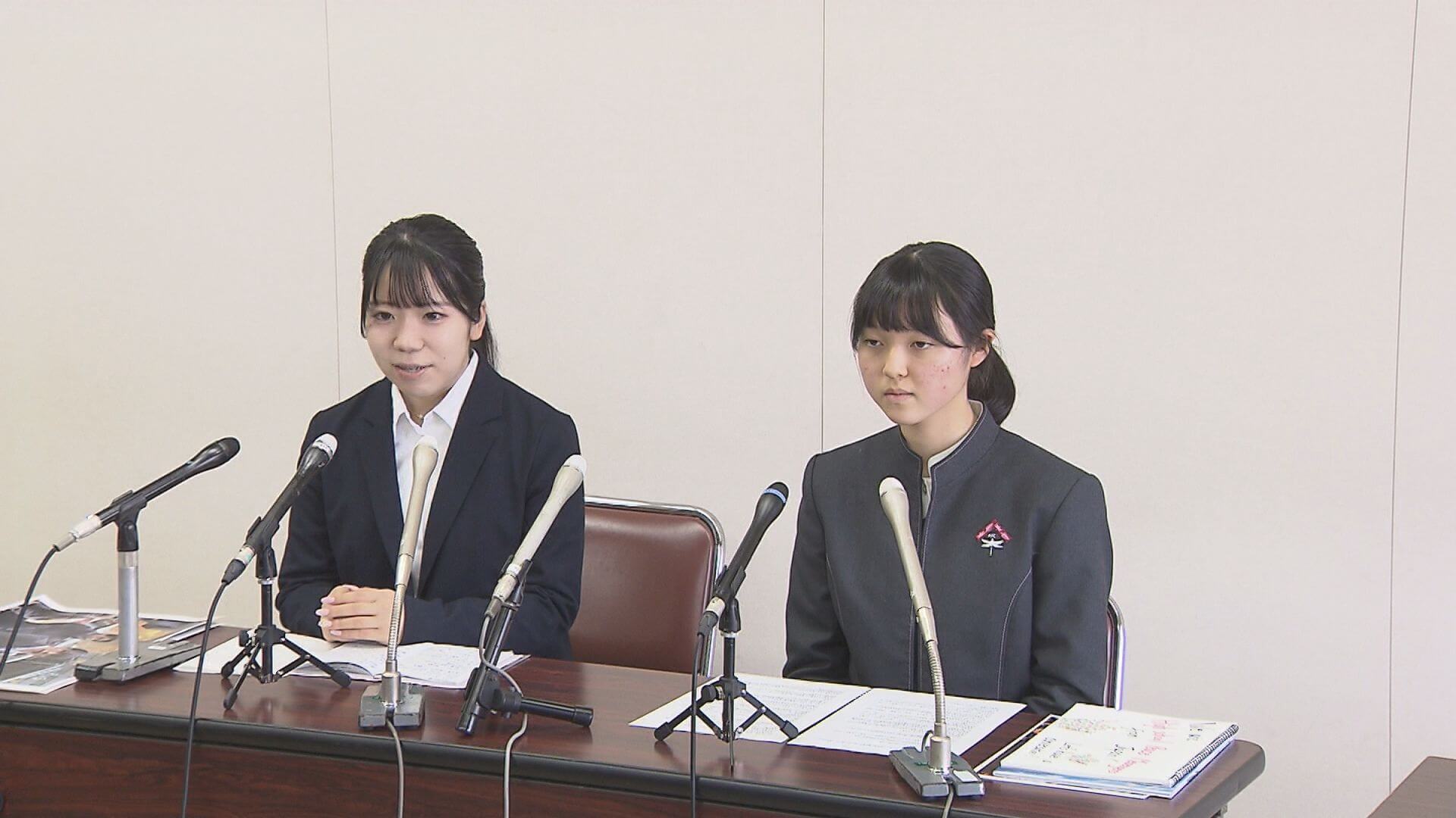 核兵器禁止条約締約国会議へ派遣　元高校生平和大使らが活動報告　広島
