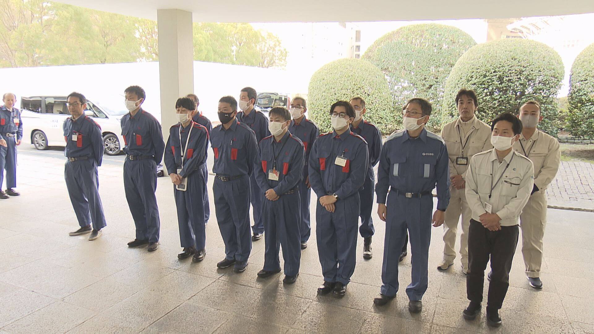 被災地で住宅被害を調査へ　県職員ら出発　広島