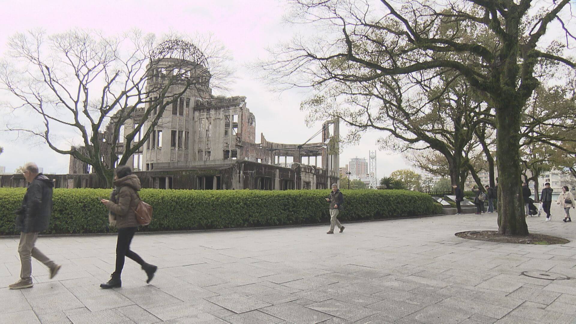 観光客が被害に…平和公園に“刃物男”いきなり刺したか　広島