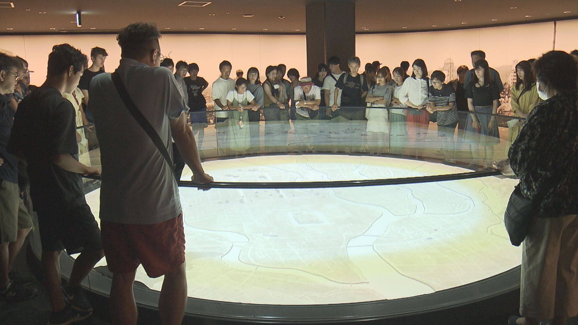 原爆資料館　過去最多の１９０万人超　３割以上が外国人　広島