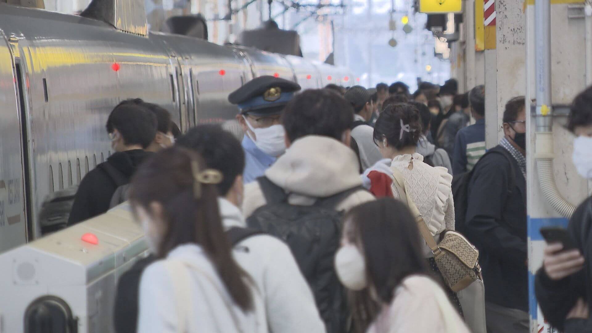 ＧＷの新幹線の予約状況発表　ほぼ満席の便も　広島