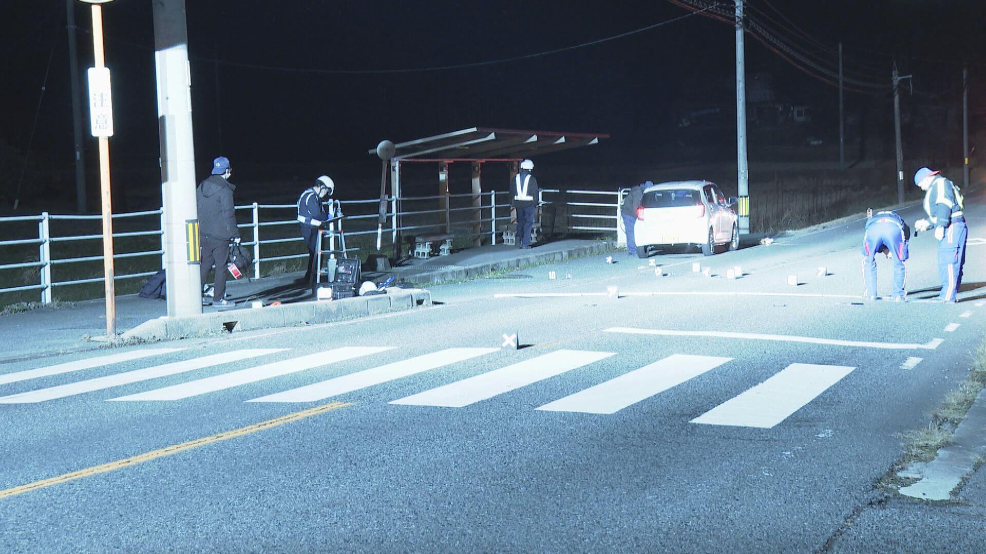 女子高校生（１６）車にはねられ死亡　運転の男を逮捕　前方不注意か　東広島市