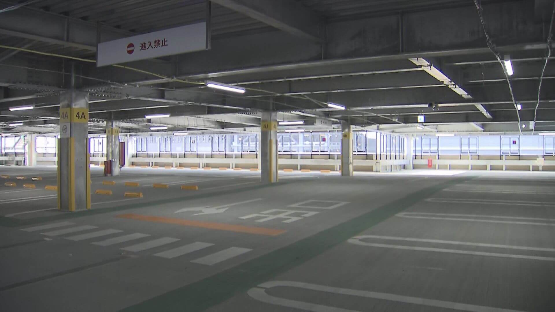 ＪＲ広島駅北口駐車場 １５日に開業　駐車収容台数４００台