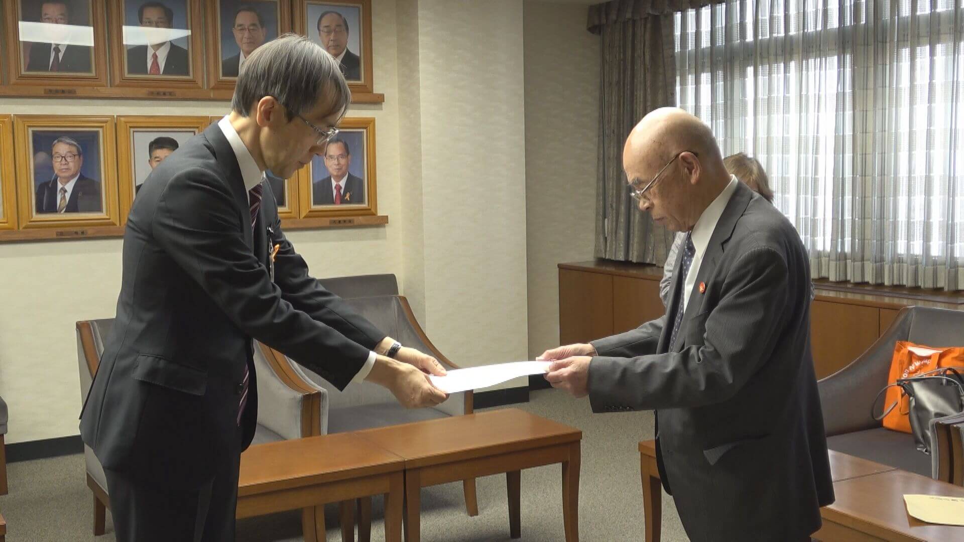 広島県原水協と県被団協が要望書　県と県議会に　被爆８０年の取り組みを