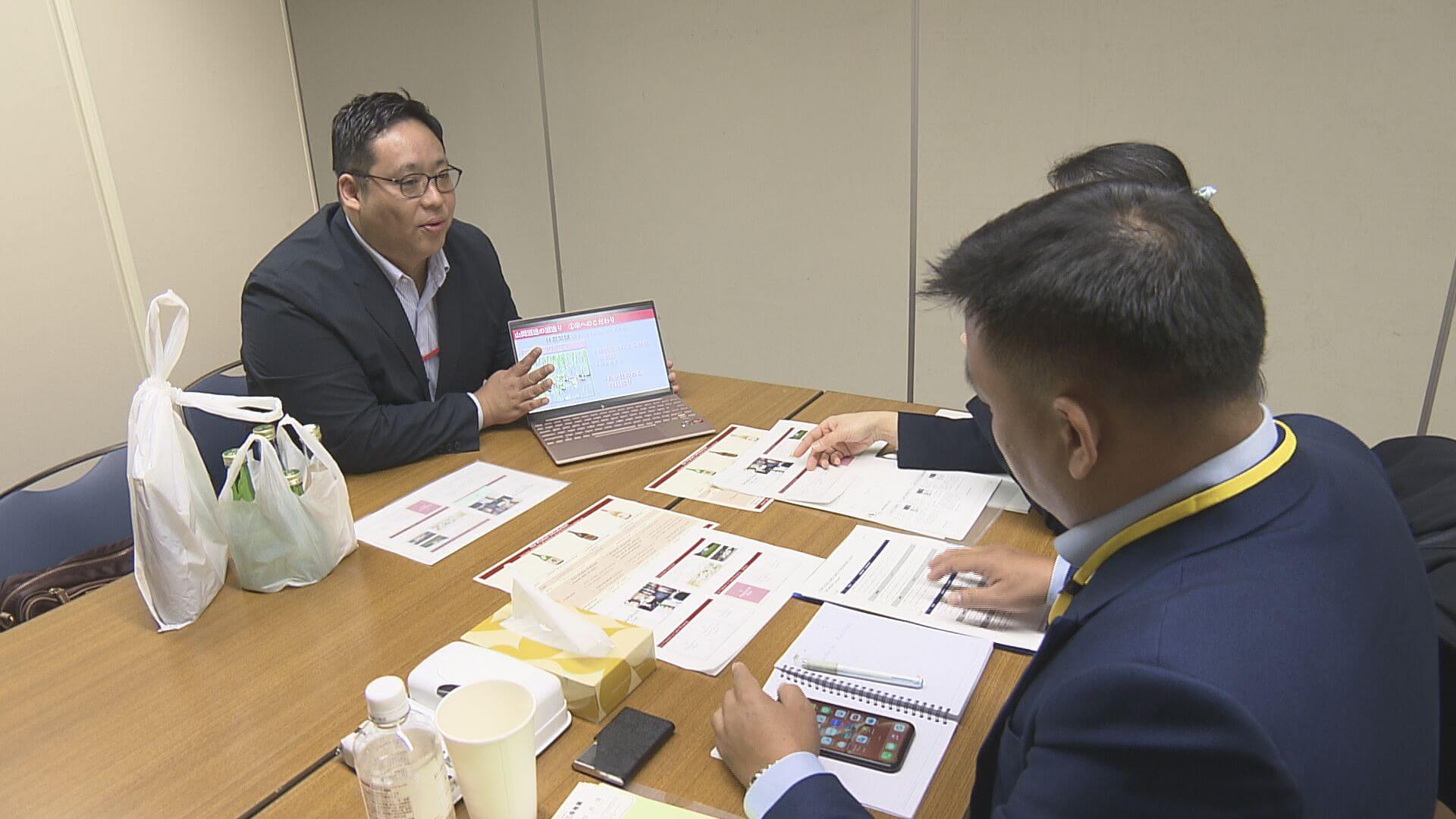 “広島の品”を海外へ大商談会始まる　日本酒などＰＲ