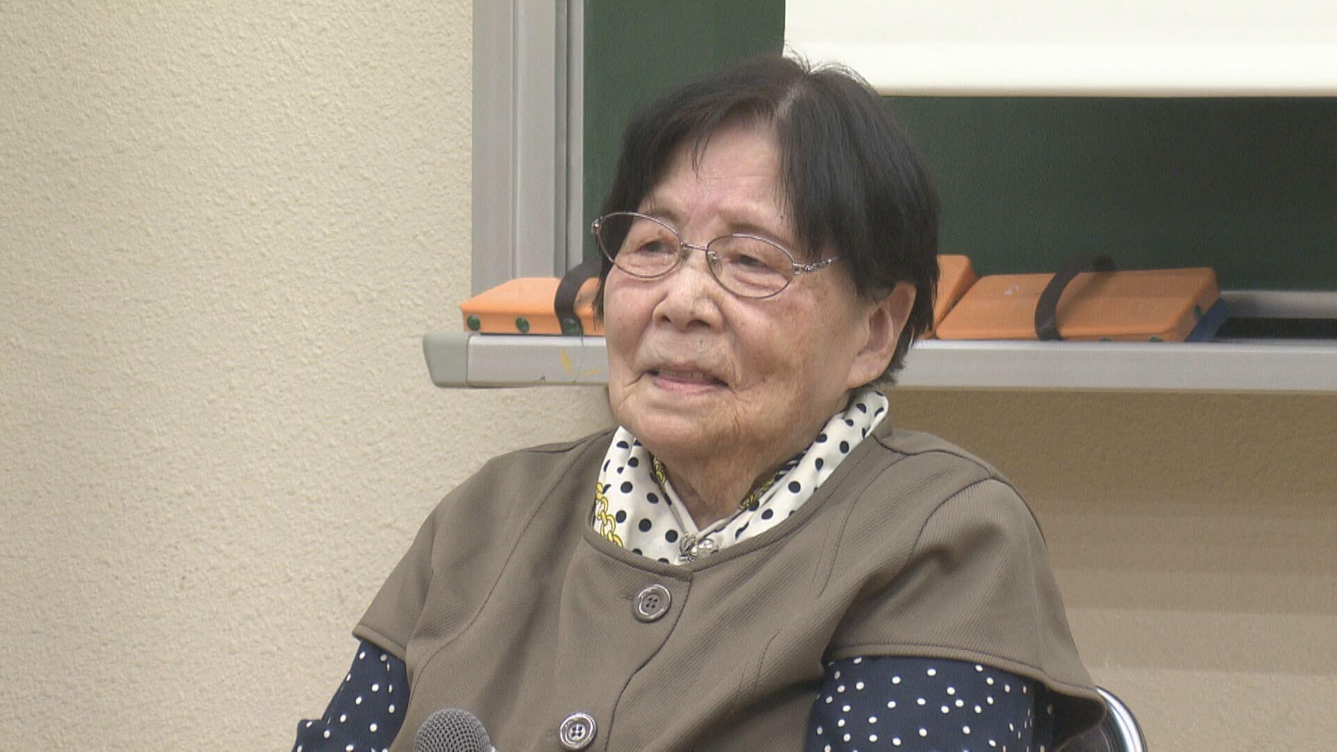 「ピカっと光ってドーンと大きな音とともに辺りが真っ暗に…」９２歳被爆者　母校で初証言　広島