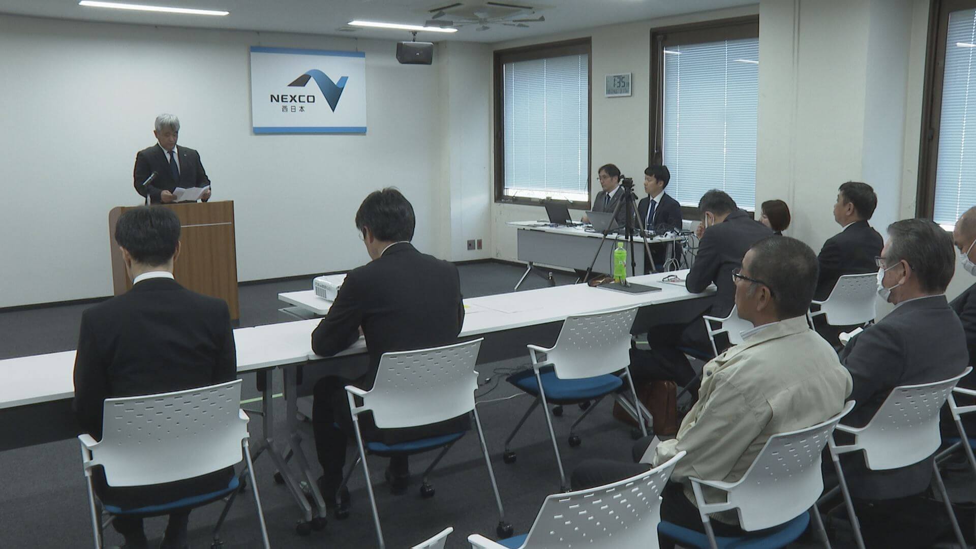 ＮＥＸＣＯ西日本 業者に安全呼びかけ　足場崩落事故を受け…　広島