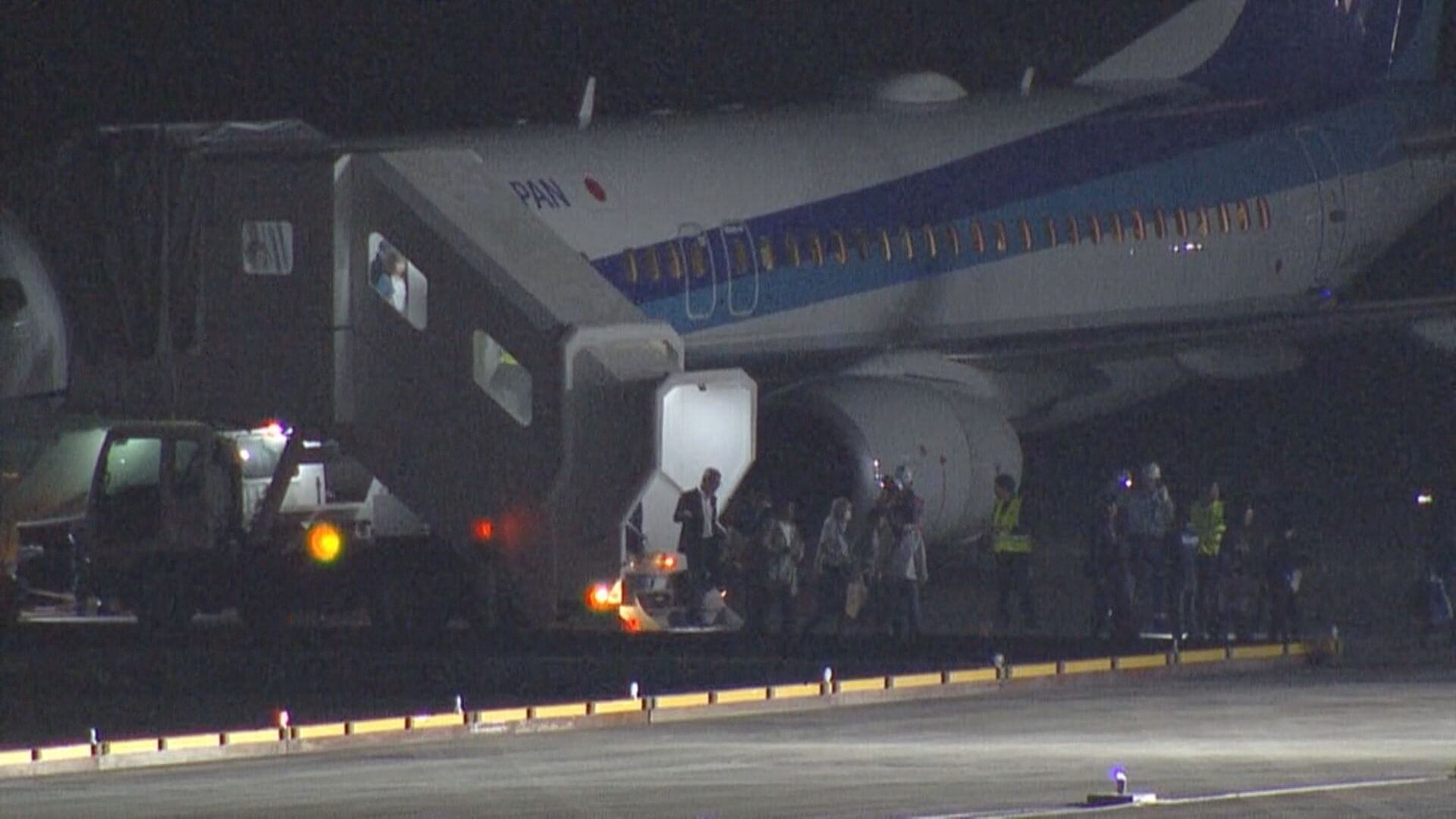 【速報】広島空港で全日空機が立ち往生　乗客１２６人タラップで降りる　けがなし