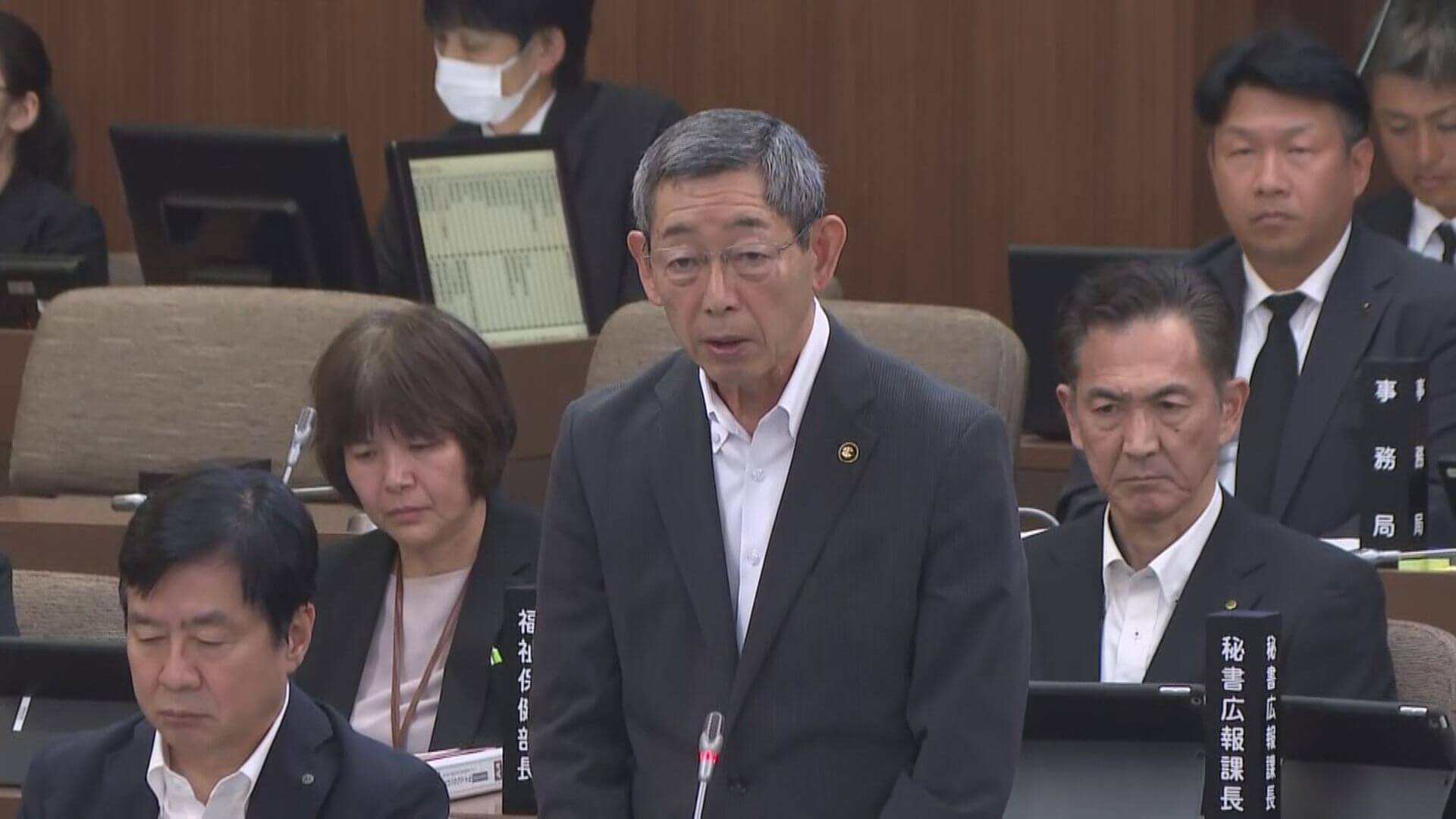 「呉を変えていく」呉市の新原市長 ３選目指し立候補表明　広島