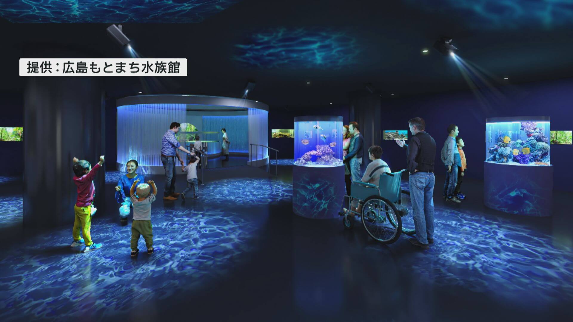 「広島もとまち水族館」１０月３１日開業　カブトガニなど３０００点展示