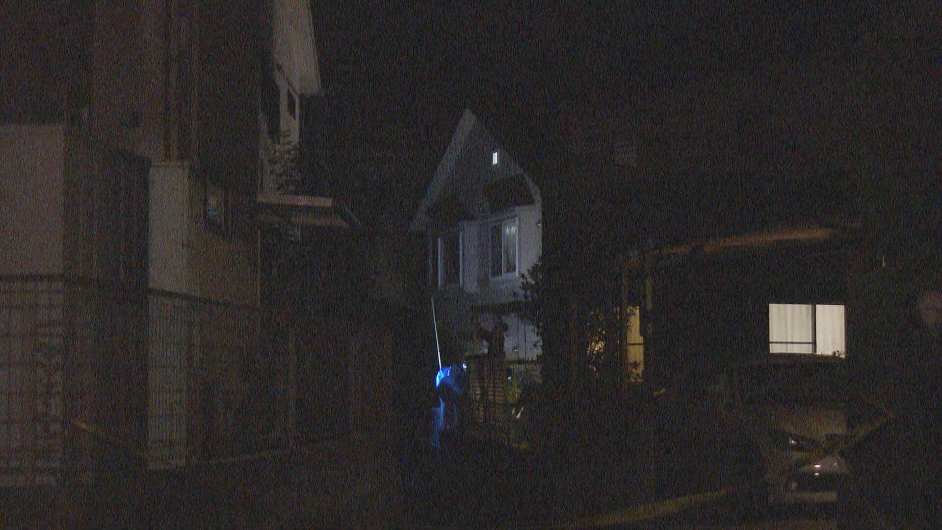 自宅で母親を殺害か 長男逮捕　広島市佐伯区