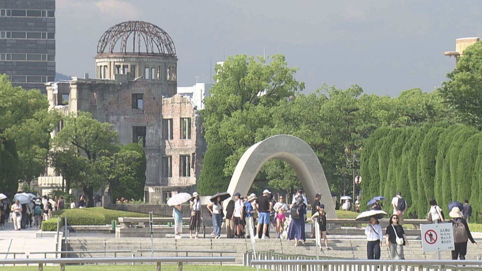 広島の外国人観光客 去年４２０万人超　過去最多を更新