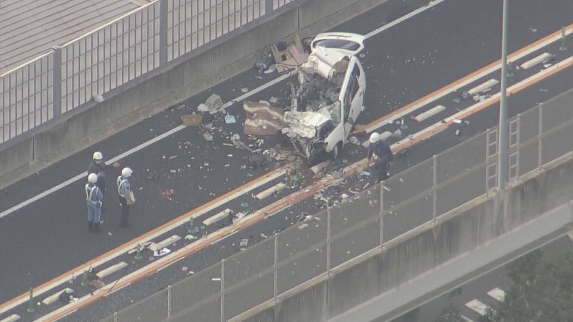 県内で死亡事故相次ぐ　高速２号では正面衝突か　江田島では横断歩道で自転車はねられる