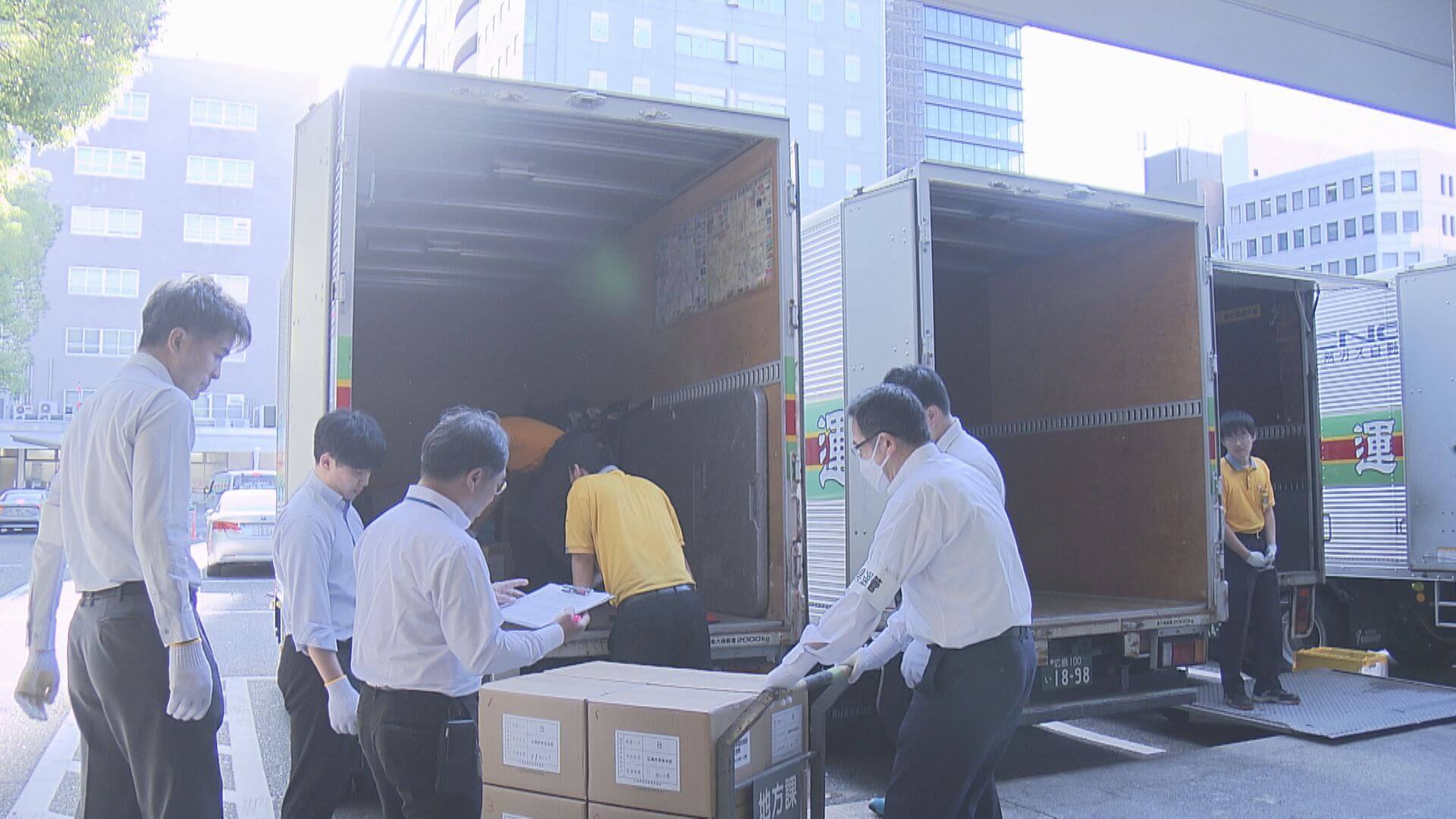 県知事選 投票用紙を発送　２３日告示　１１月９日投開票　広島