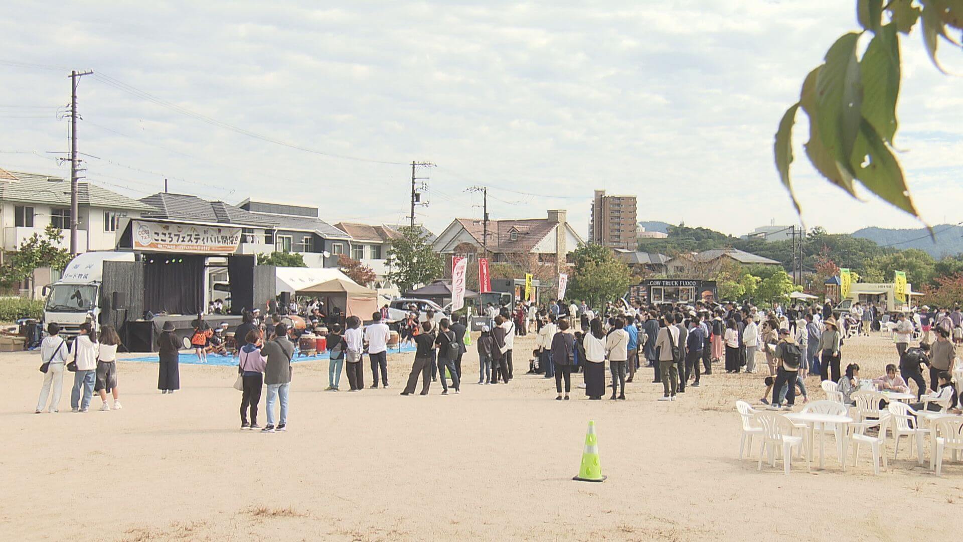 広島市の住宅街で5年ぶりのお祭り