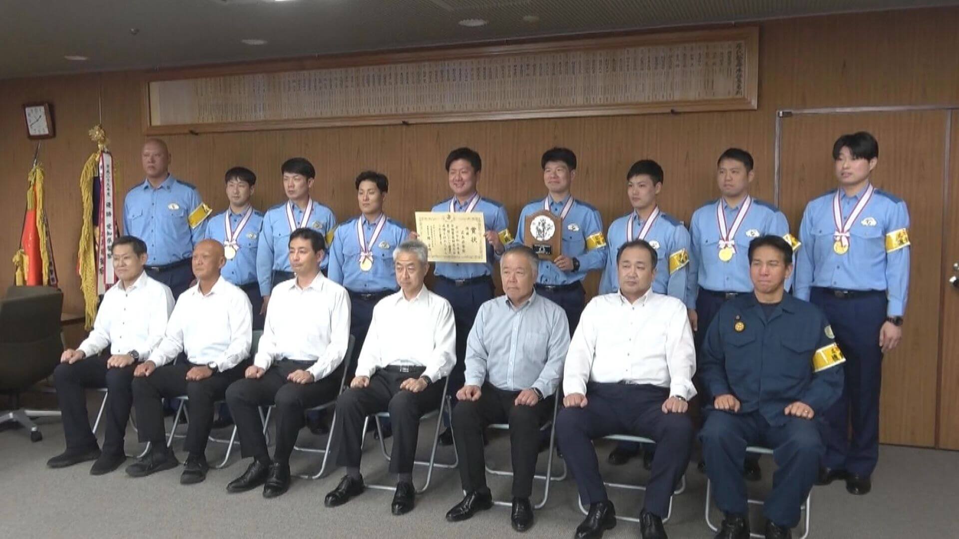 広島県警15年ぶり2部優勝 全国警察剣道大会
