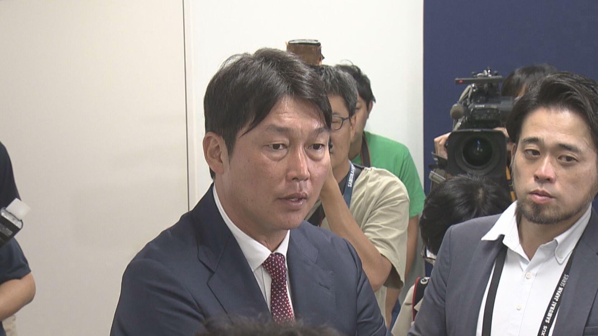 カープ新井監督　シーズン終了をオーナーに報告「絶対に巻き返す」