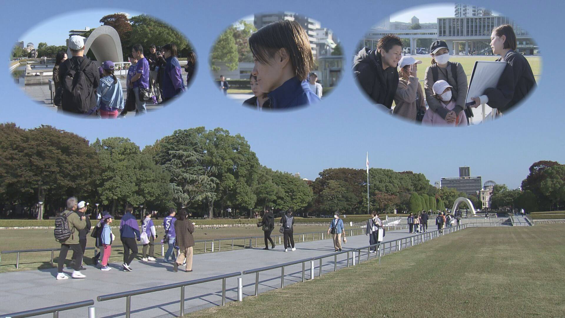 高校生が企画　平和を学習する「ピースポダイアログツアー」　　レジーナ近賀ゆかりアンバサダーらも参加