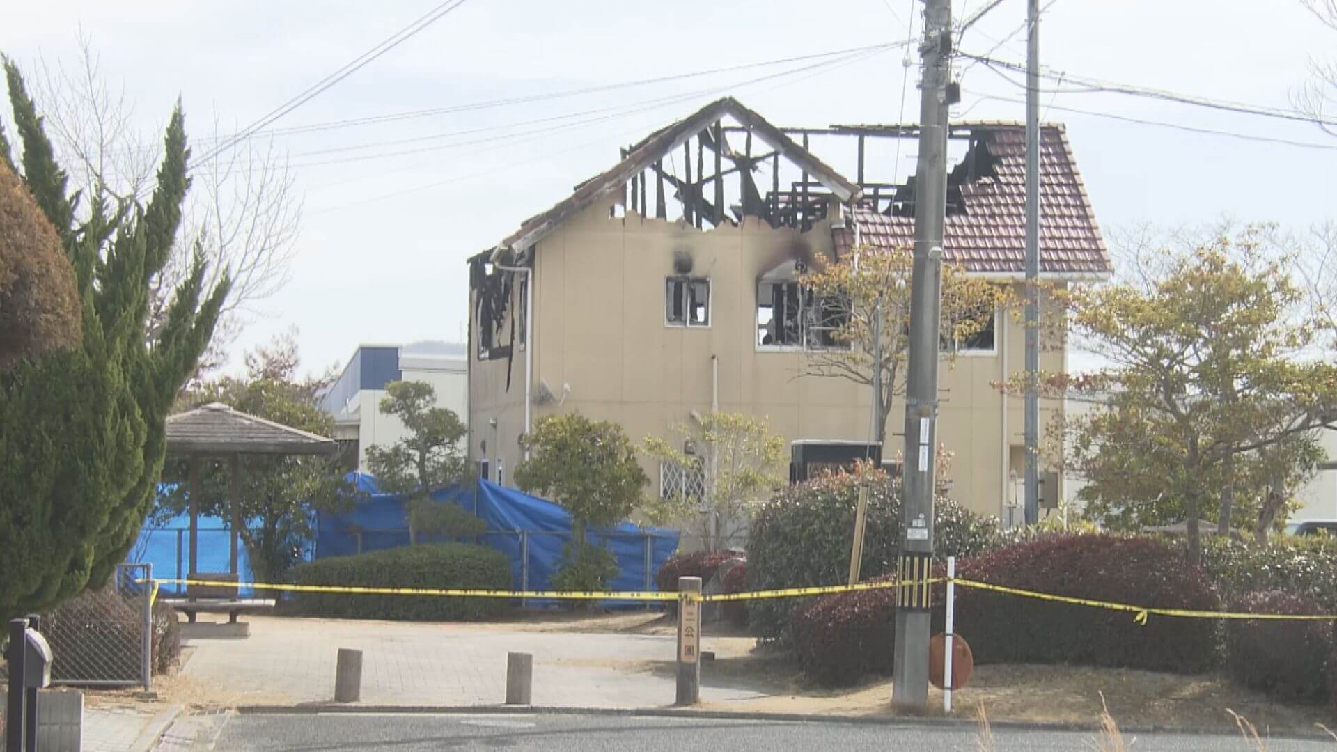 東広島市　放火・殺人事件から１週間…現場検証続く