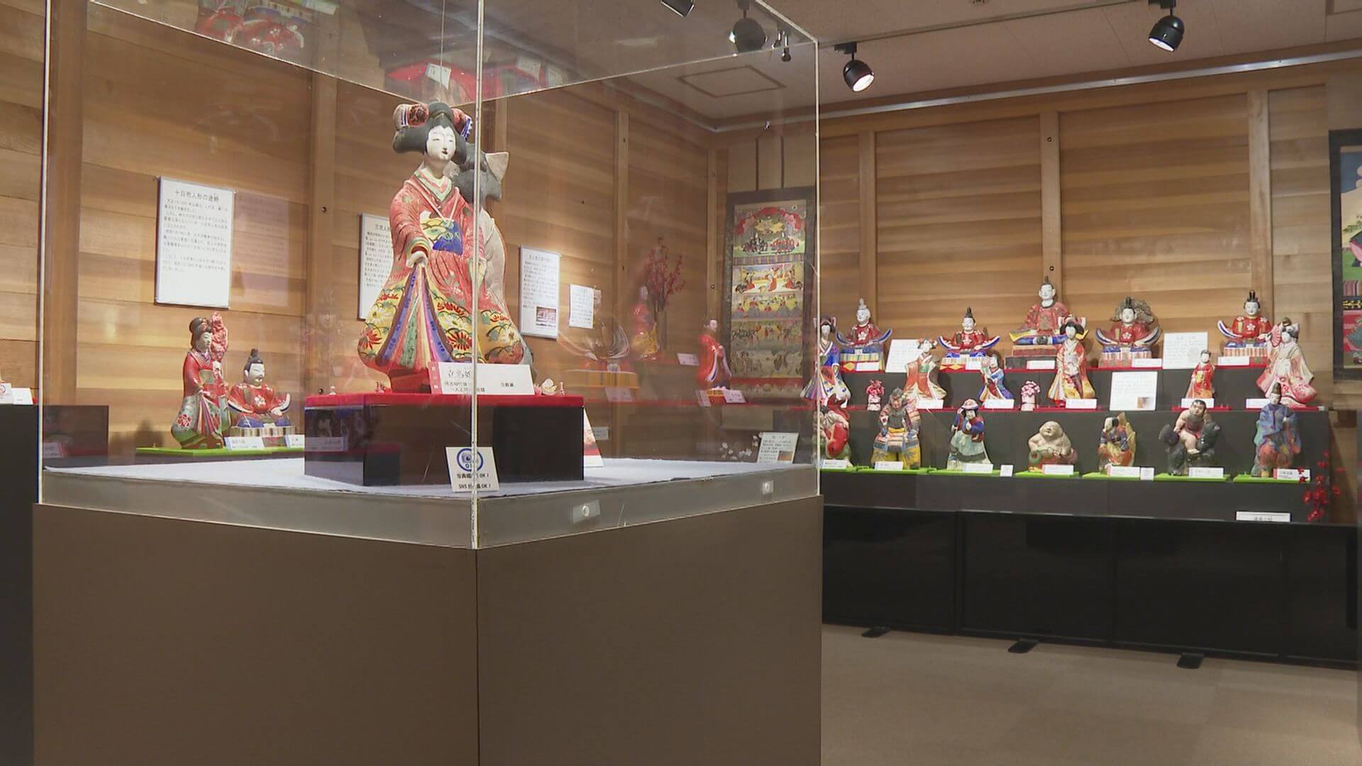 「華やかな人形ぜひ間近で」　県北の春を飾る三次人形展　三次市　