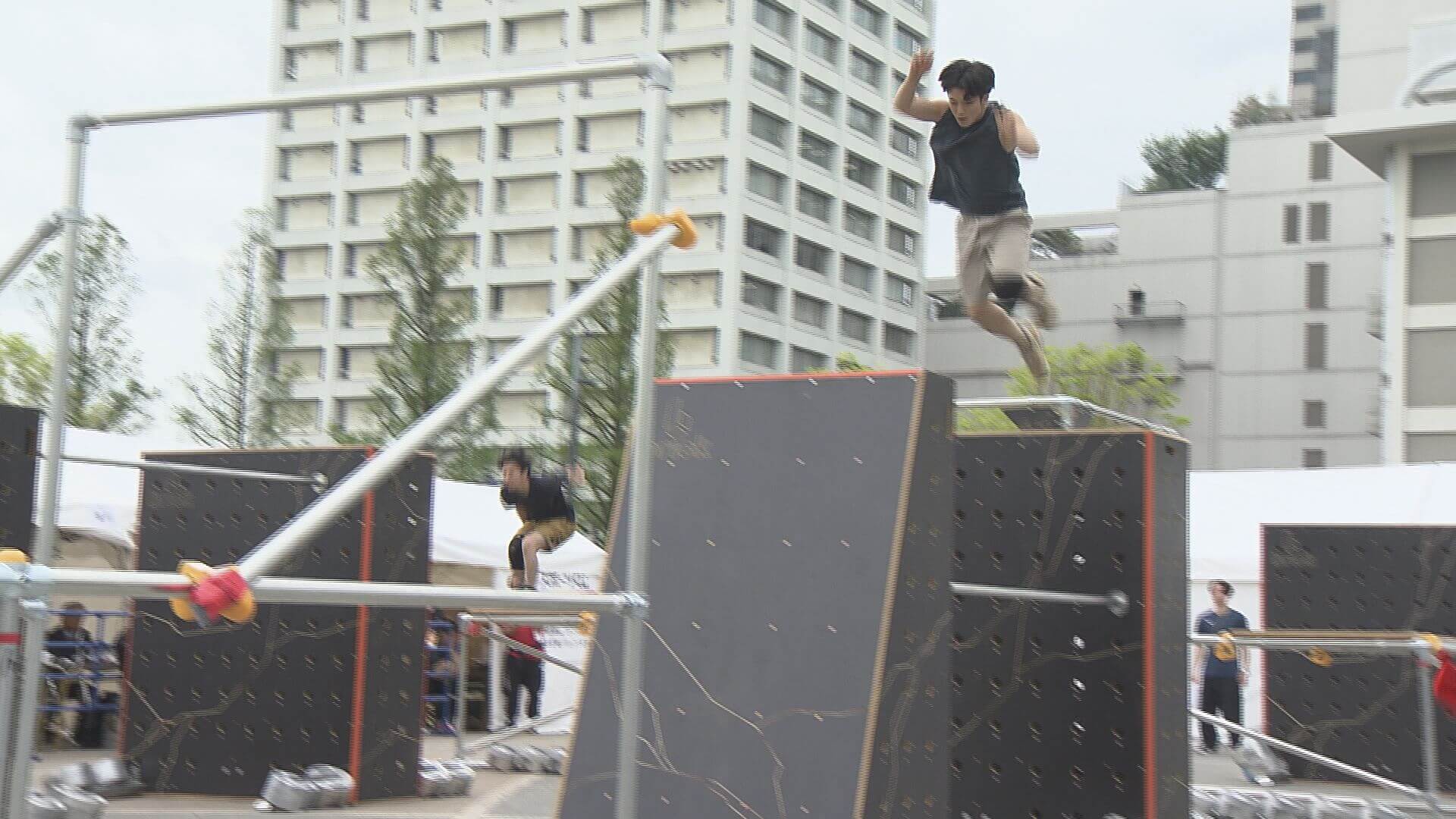 街中で楽しめる熱狂空間　中区でアーバンスポーツの祭典開幕　広島市
