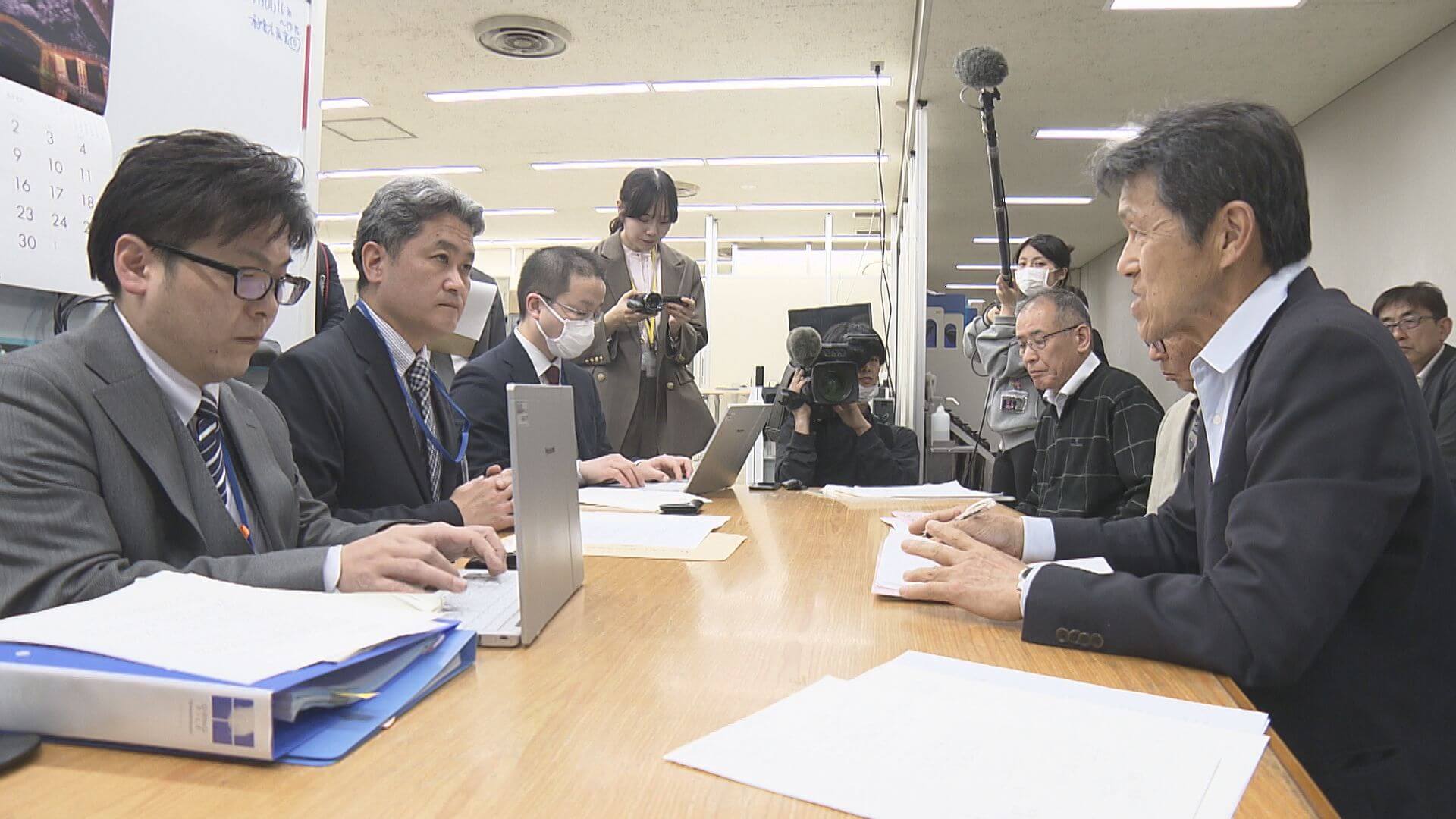 広島県立高校再編　福山市の住民らも嘆願書