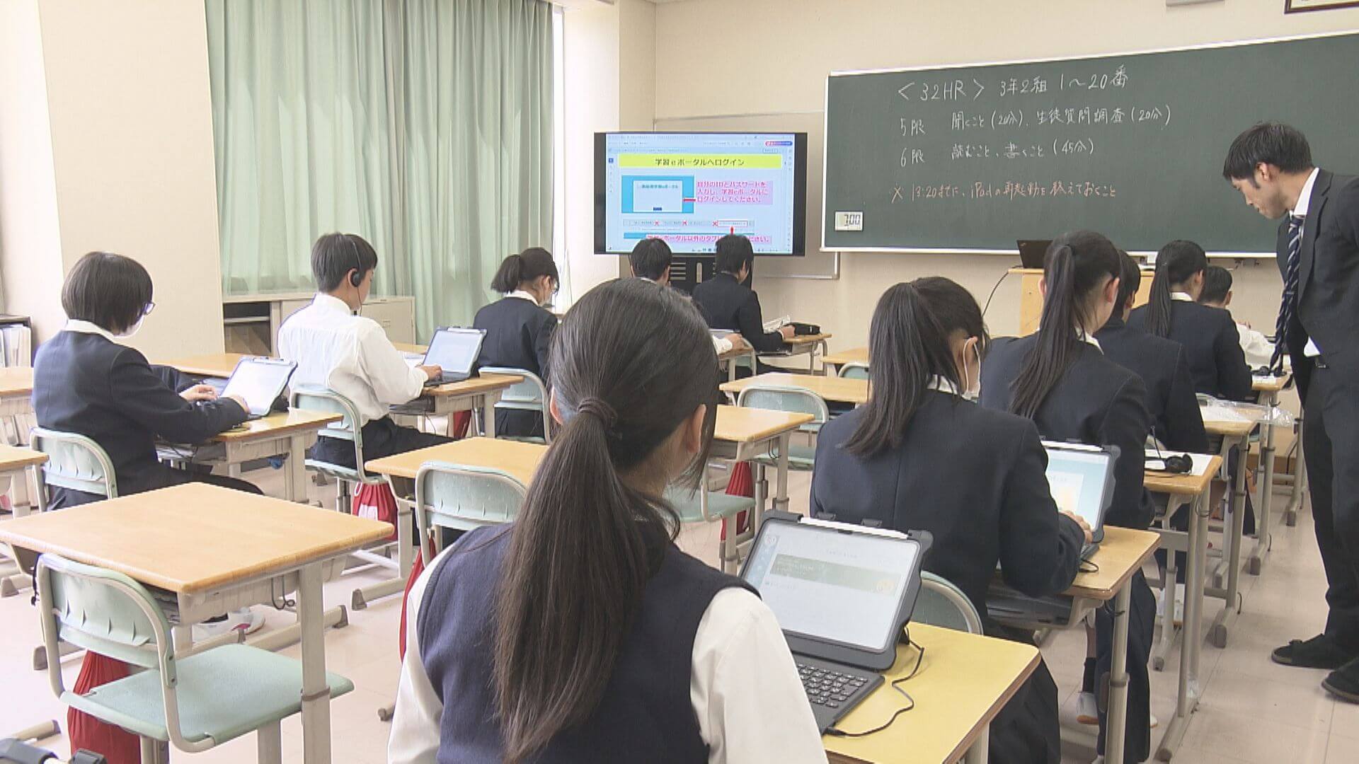 「全国学力テスト」始まる　県内は約４万５千人が対象　広島