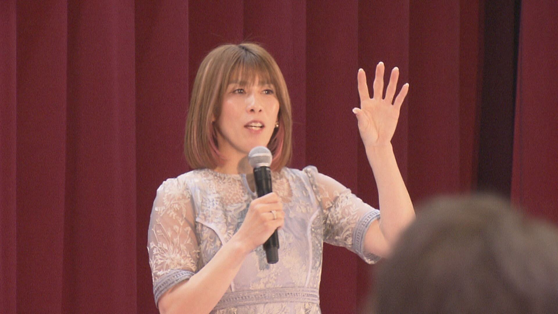 “霊長類最強女子”が新入生にエール　近畿大学広島キャンパス