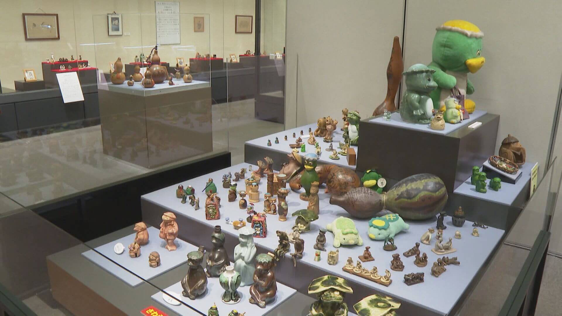企画展「えがおあふれるカッパたち」　県立歴史民俗資料館で今月末まで　広島・三次市