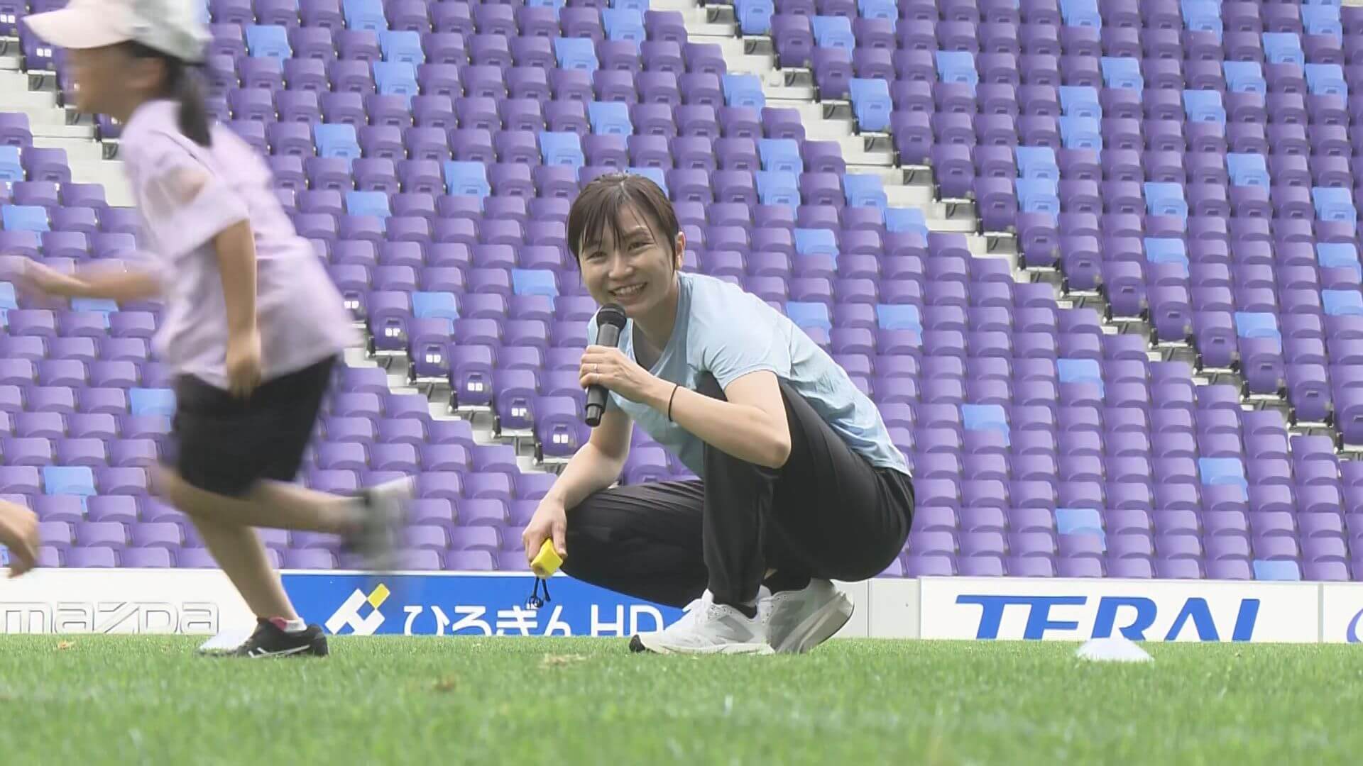 【広島】陸上・木村文子さん　小学生に