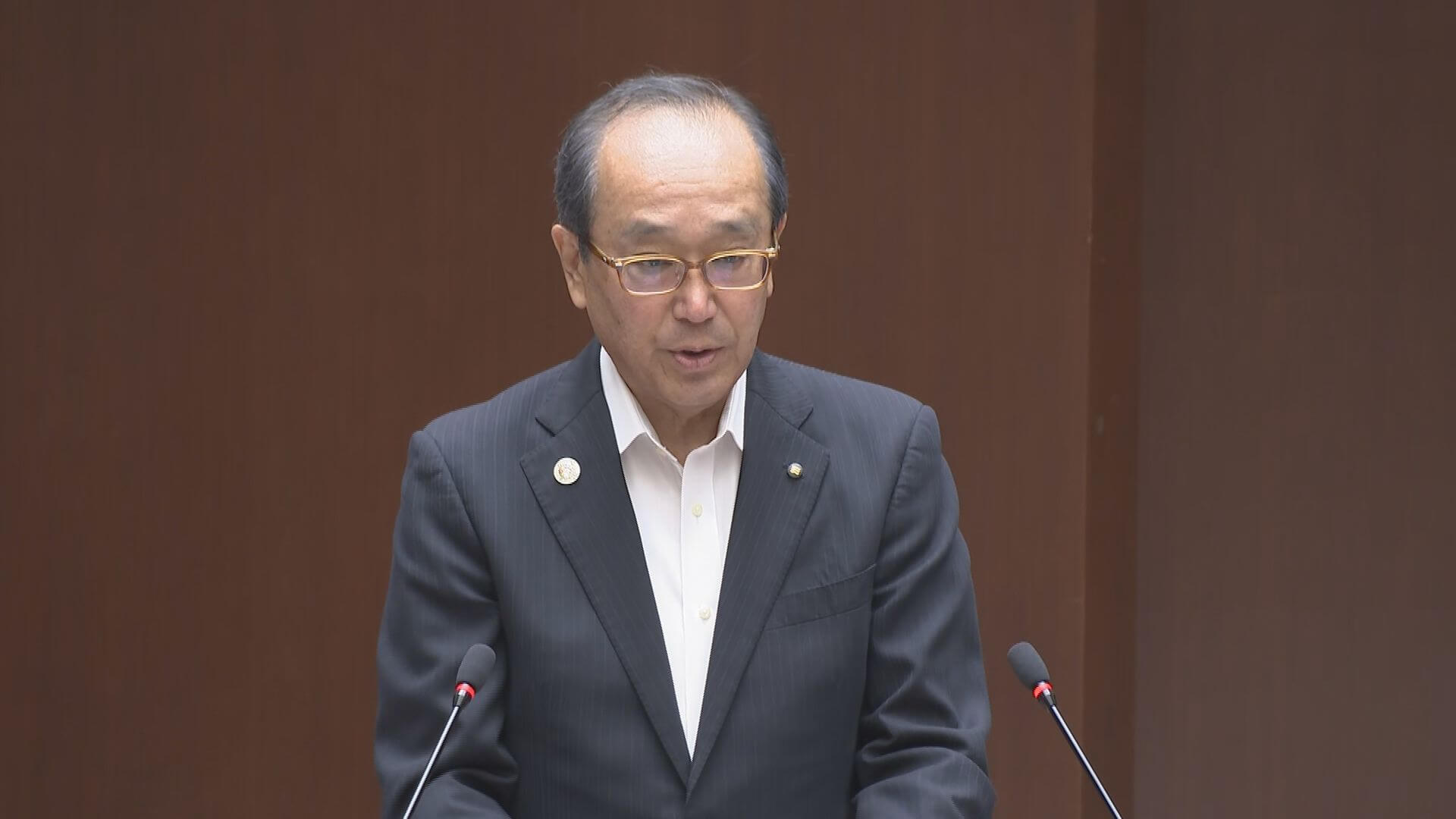 「世界に誇れるまちづくりを…」広島市の松井市長　５期目へ立候補意向を表明
