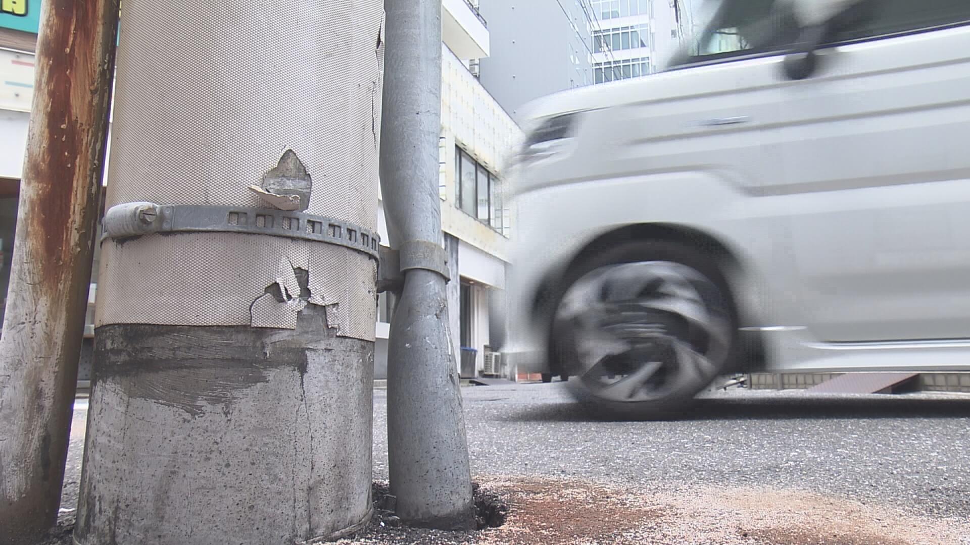 逮捕の巡査　３倍超のアルコール…車で電柱に突っ込む　広島