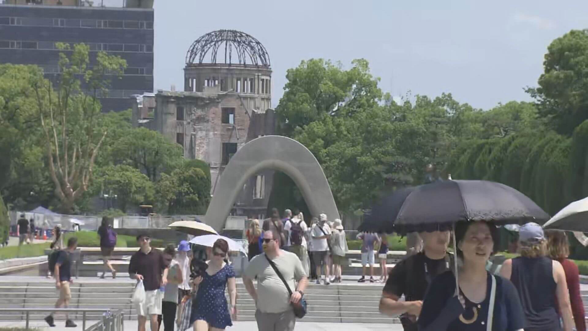 ３日連続 熱中症警戒アラート　府中市と加計３５℃超の猛暑日　広島