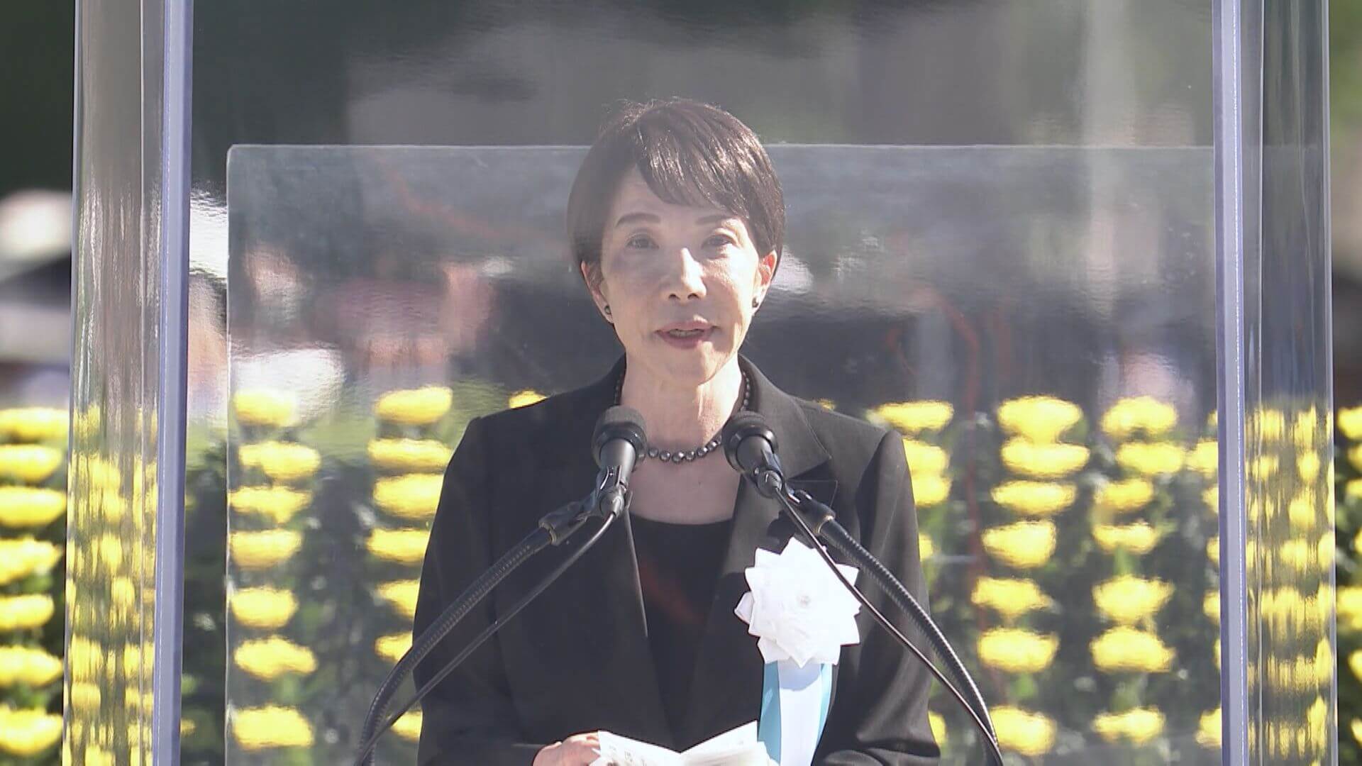 広島平和記念式典 高市総理があいさつ　就任後初
