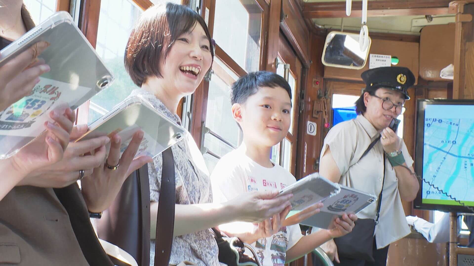 「過去から現在、未来へつながるレールとして」被爆電車で原爆について学ぶツアー始まる