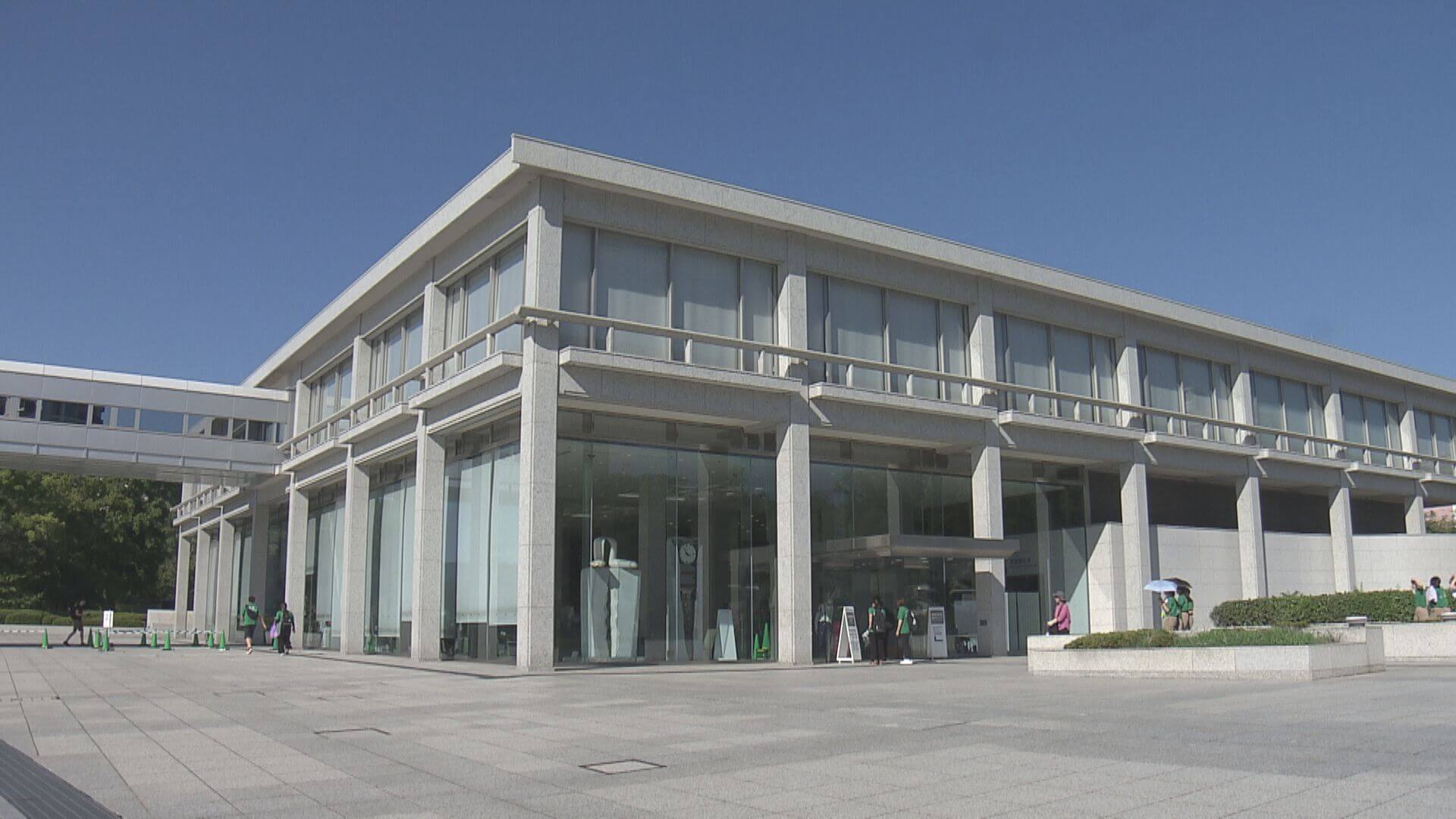 「原爆資料館」初代館長の孫の思い　開館７１年　来館者が急増　広島