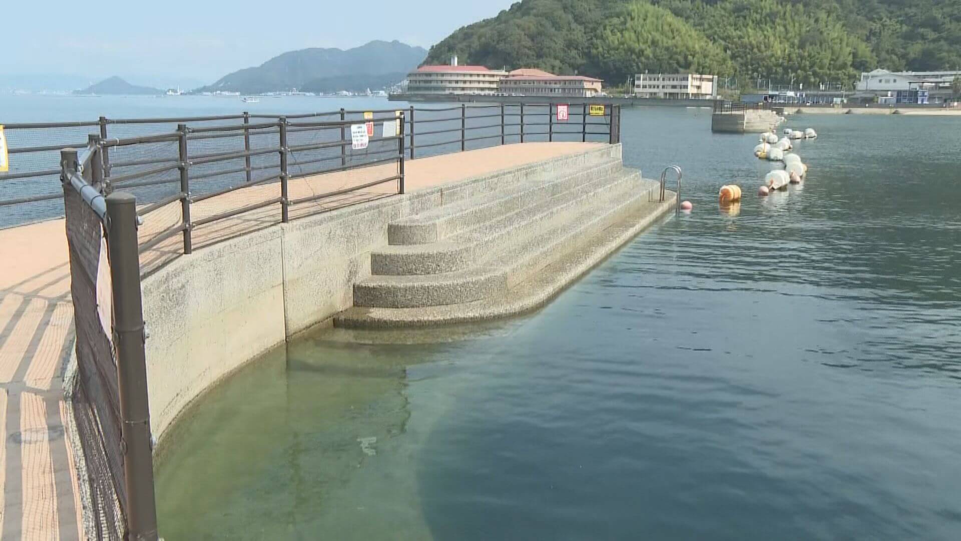 防波堤から飛び込み…海水浴場で２０代男性死亡　広島・呉市