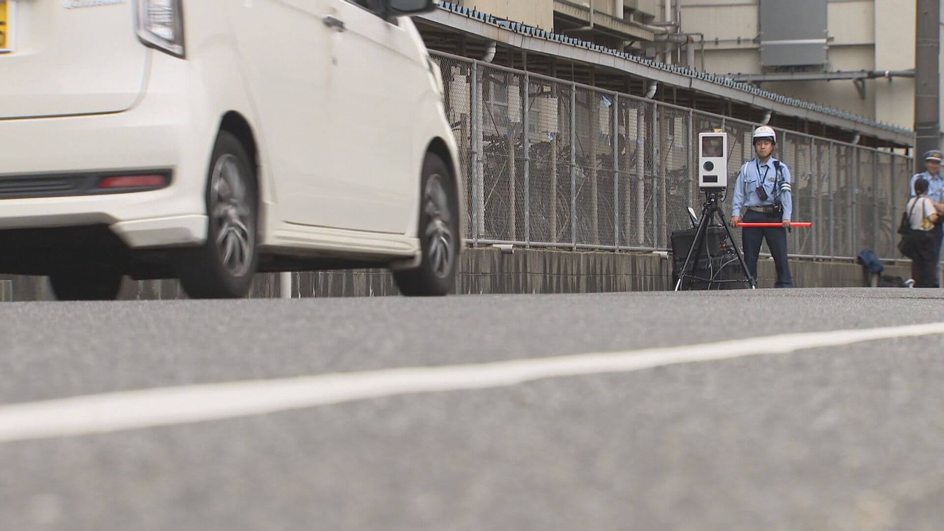 福山市で「生活道路」速度取り締まり　時速３０kmに引き下げ