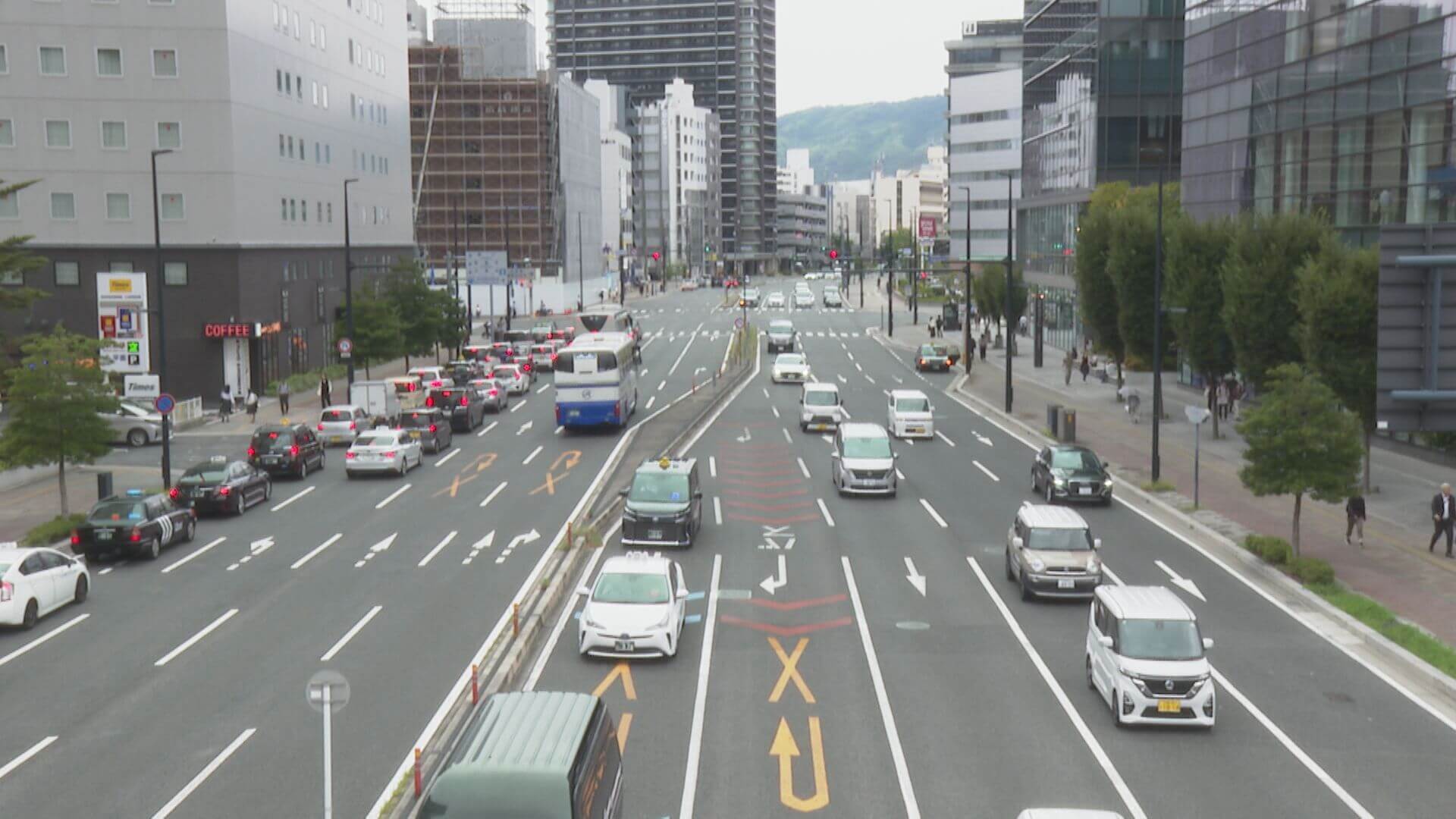 広島駅周辺の交通量 最大３６％増か　新病院に新アリーナ ２０４０年の試算
