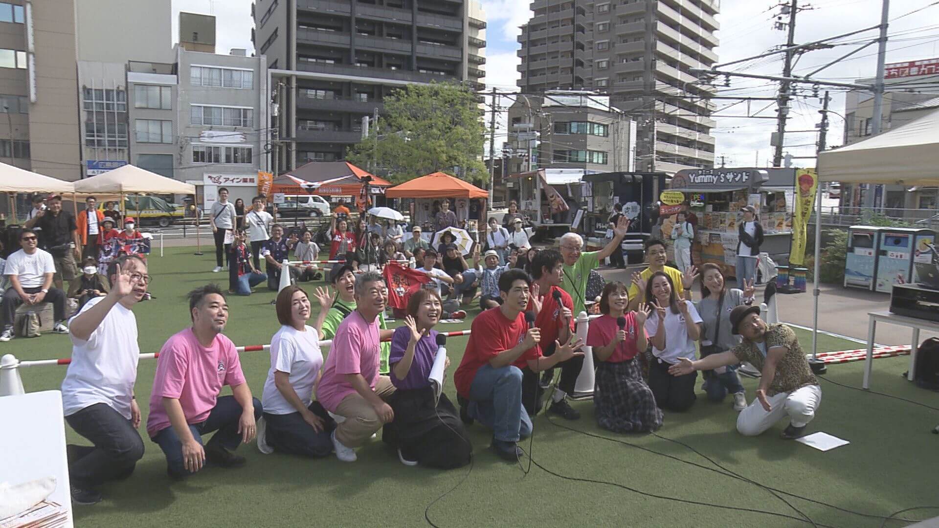 ピタニューファミリーの３人がネットラジオ局のイベントに参加　「挑戦」の大切さ伝える　広島